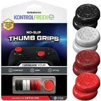 SteelSeries KontrolFreek No-Slip Thumb Grips - Controller Accessoire - Antislip Rubber - 8 Stuks - Geschikt voor Nintendo Switch Pro Controller