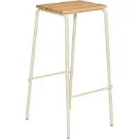 Hubsch Stilt barstoel zand - 991909