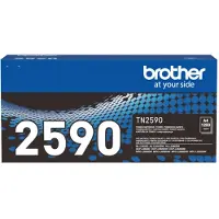 Brother Toner - - TN2590 - Zwart - 1.200 pagina's - Eenvoudig te installeren
