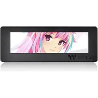 Thermaltake LCD-schermset, zwarte behuizing, geschikt voor Tower 300 / Ceres 330 (zwart)