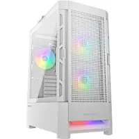Cougar Gehäuse Midi-Tower Airface ARGB, Midi-tower Gaming-behuizing Wit 4 voorgeïnstalleerde ventilators