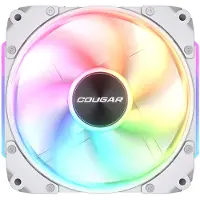 Cougar CF-APR12HW3-RGB PC-ventilator Wit (b x h x d) 120 x 120 x 28 mm