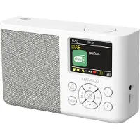 Kenwood CR-M33DAB Radio DAB+, FM DAB+, FM Oplaadbaar, Wekfunctie Wit
