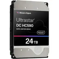 Western Digital 24TB WD Ultrastar DC HC590, 7200 RPM, 512MB, Enterprise-klasse.