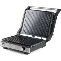 Domo DO9287G Multifunctionele Contactgrill 2-in-1 – Wafelijzer - Grill Apparaat – PFAS-vrije Keramische Anti-Aanbaklaag – 1800W