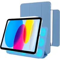 Just in Case Magnetic Trifold Case Apple Ipad 2025 (11th Gen) / 2022 (10th - Blauw