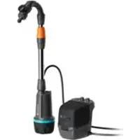 Gardena Akku-Regenfasspumpe 2400 ComfortAutomatic 18V P4A solo Regenwatergebruiksysteem 2400 l/h 1.8 m