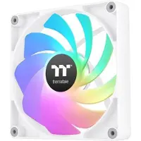 Thermaltake CT140 Reverse ARGB Sync PC Cooling Fan White 2 Pack PC-ventilator Meerdere kleuren (b x h x d) 140 x 140 x 25 mm Incl. RGB-verlichtingsbesturing