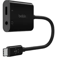 Belkin RockStar USB-C Naar 3,5 Mm Audio En Oplaad Adapter