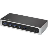 StarTech.com HB30C5A2CSC - 7 Port USB C Hub - USB-C to 5x USB-A