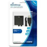 MediaRange Kabeladapter MRCS167 Zwart