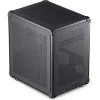 Jonsbo C6 Black Micro-tower PC-behuizing, Gaming-behuizing Zwart