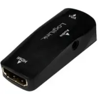 Logilink CV0108 HDMI Adapter [1x HDMI-bus - 1x VGA-bus] Zwart 0.004 m
