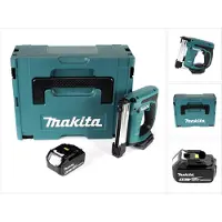 Makita DST 221 M1J 18 V Li-ion accu tacker in Makpac + 1x BL 1840 B 4,0 Ah Li-ion accu - zonder lader