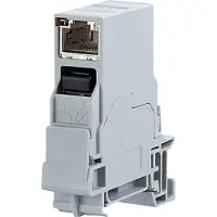 METZ CONNECT BTR dubbele koppeling voor DIN-rail CAT 6 RAL 7035