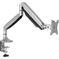Logilink BP0042 Tafelbeugel voor monitor Aantal monteerbare displays: 1 Display(s) 33,0 cm (13) - 81,3 cm (32) Zilver In hoogte verstelbaar, Kantelbaar,