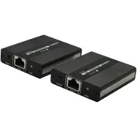 Techly HDMI-verlenger voor real-time transmissie tot 120 meter via Cat RJ45-kabel. Plug-and-play, Full HD