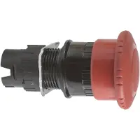 Schneider Electric ZB6AS834 ZB6AS834 Frontelement voor paddenstoelknop Manipulatiebestendig 1 knop Meerdere kleuren Druk-ontgrendeling 1 stuk(s) Piece