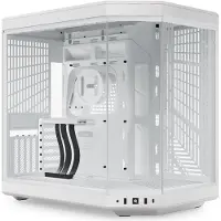 HYTE Tour Midi - - Y70 - Wit - 2 x USB 3.2 - Gehard glas - 11 uitbreidingsslots