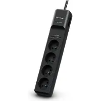 Cyberpower Tracer III P0420SUD0-FR surge protector Black 4 AC outlet(s) 200 - 250 V 1.8 m