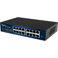 ALLNET 112534 Managed L2 Gigabit Ethernet (10/100/1000) Zwart 19U