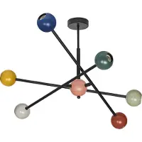 Ledvance LED Armatuur E27 | Decor Bubble Pendant 6XE27 Multicolor