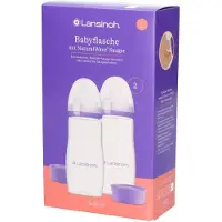 Lansinoh Laboratories Lansinoh Drinkfles & NaturalWave speen 2 St Speen