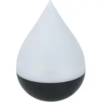 Grundig Solar Tafellamp 14,5 x 20 cm - Tuinverlichting op Zonneenergie - Solar Lamp voor Tafel - Tuin Verlichting Druppelvorm - 6-8 Uur Lichtduur