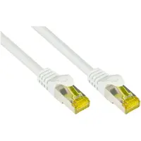 GOOD CONNECTIONS S/FTP CAT7 10 Gigabit netwerkkabel / wit - LSZH - 100 meter