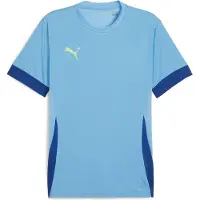 Puma Individual Short Sleeve T-shirt Blauw XL Man