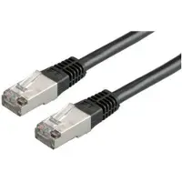 Roline patchkabel Cat.6 (Klasse E) S/FTP (PiMF), zwart, 5 m