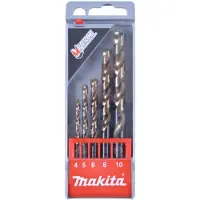 Makita D-30508 M-FORCE HSS Metaal-spiraalboorset 5-delig 4 mm, 5 mm, 6 mm, 8 mm, 10 mm 1 set(s)