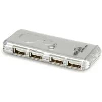 Value USB 2.0 Mini Hub, 4 poorts, geen voeding