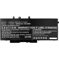 CoreParts MBXDE-BA0145H laptop reserve-onderdeel Batterij/Accu