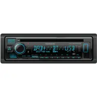 Kenwood KDC-BT560DAB 1-DIN Autoradio met DAB+, Bluetooth en 50W vermogen, zwart