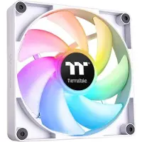 Thermaltake CL-F153-PL12SW-A PC-ventilator Wit, Transparant, RGB (b x h x d) 120 x 120 x 25 mm