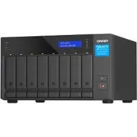 Qnap TVS-H874X-I9-64G 8-bay QuTS hero NAS Intel Core i9-12900 16-core 64GB RAM (0 TB), Netwerkopslag, Zwart