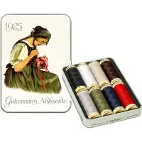 Gütermann Nostalgiedoos basiskleuren, 8st