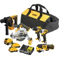 DeWalt 12V XR Serie - Gereedschapscombiset - Borstelloze Technologie - 6 Stuks - Ergonomisch Ontwerp