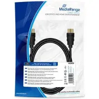 MediaRange HDMI-kabel MRCS196 Zwart