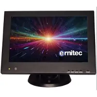 Ernitec 8'' bewakingsmonitor voor (800 x 600 pixels, 8"), Monitor, Zwart