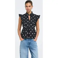 ONLY Blouse 'ONLKai' zwart / wit