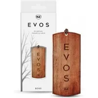 Oiler Evos Boss Luxe Houten Luchtverfrisser – Auto Geurhanger – Dogtag Design – Argan Wood, Roos & Patchouli – Inclusief Parfum Navulling