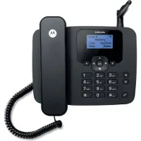 Motorola FW410 Analoog Telefoon met Nummerherkenning, Zwart