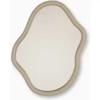 House Vitamin Mirror organic mdf taupe 30x40cm