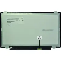 2-Power 14.0 WUXGA 1920X1080 LED Mat w/IPS, Onderdelen voor notebooks, Groen, Zwart
