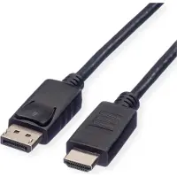 ROLINE GREEN DisplayPort Kabel DP - HDMI, M/M, zwart, 3 m