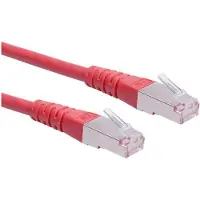Roline patchkabel Cat.6 (Klasse E) S/FTP (PiMF), rood, 15 m