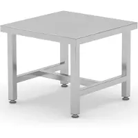 Super Merchant Pannenstandaard – Verstelbare poten – Duurzaam roestvast staal – 550x550x450 mm