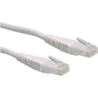 Roline Netwerkkabel | Cat6 U/UTP | 2 meter (100% koper, Wit)